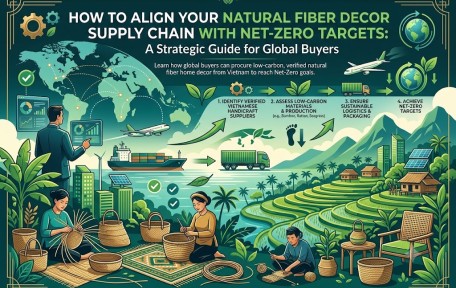 How to Align Your Natural Fiber Decor Supply Chain with Net-Zero Targets: A Strategic Guide for Global Buyers
